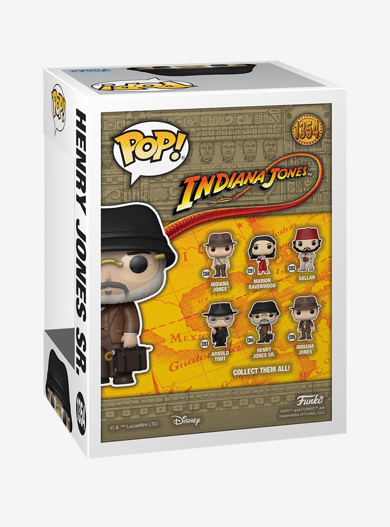Funko Indiana Jones Pop! Henry Jones Sr. Vinyl Bobble-Head Figure, , alternate