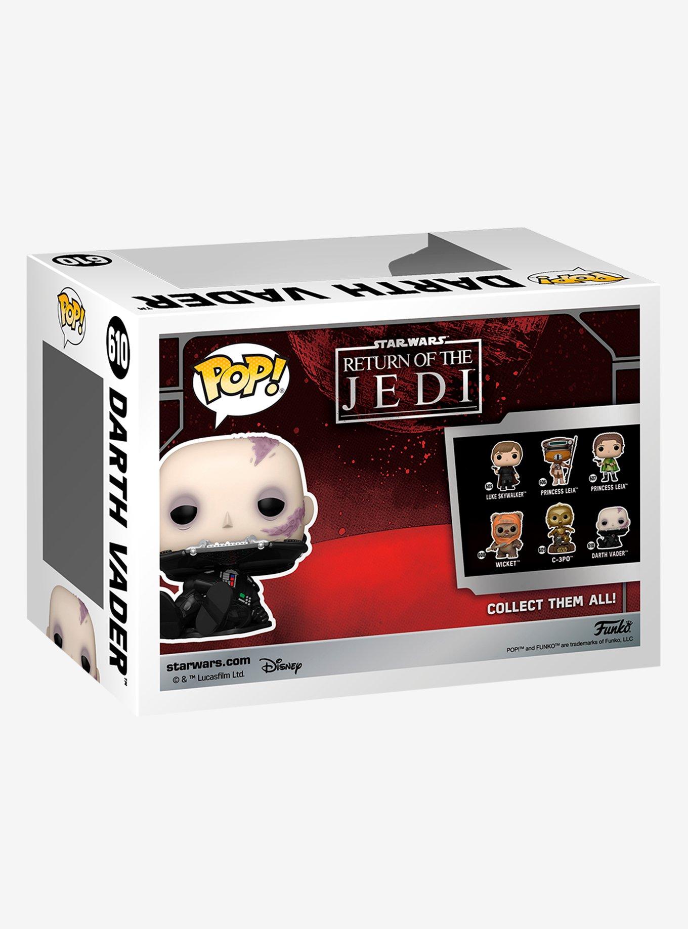 Funko Star Wars: Return Of The Jedi Pop! Darth Vader (Unmasked) Vinyl Bobble-Head Figure, , alternate