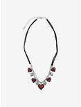 Heart Cord Necklace, , alternate