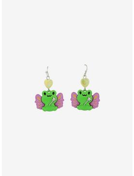 Frog Fairy Earrings, , hi-res