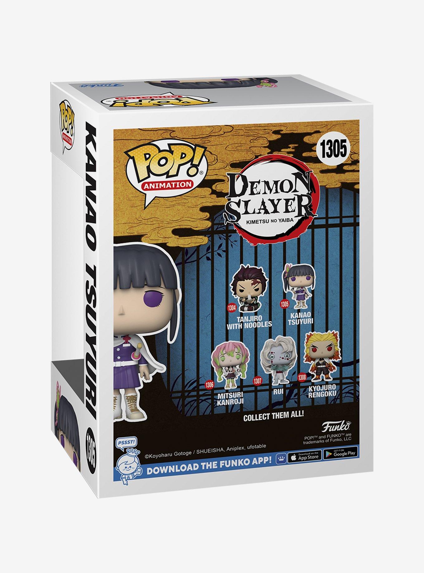 Funko Demon Slayer: Kimetsu No Yaiba Pop! Animation Kanao Tsuyuri Vinyl Figure, , alternate