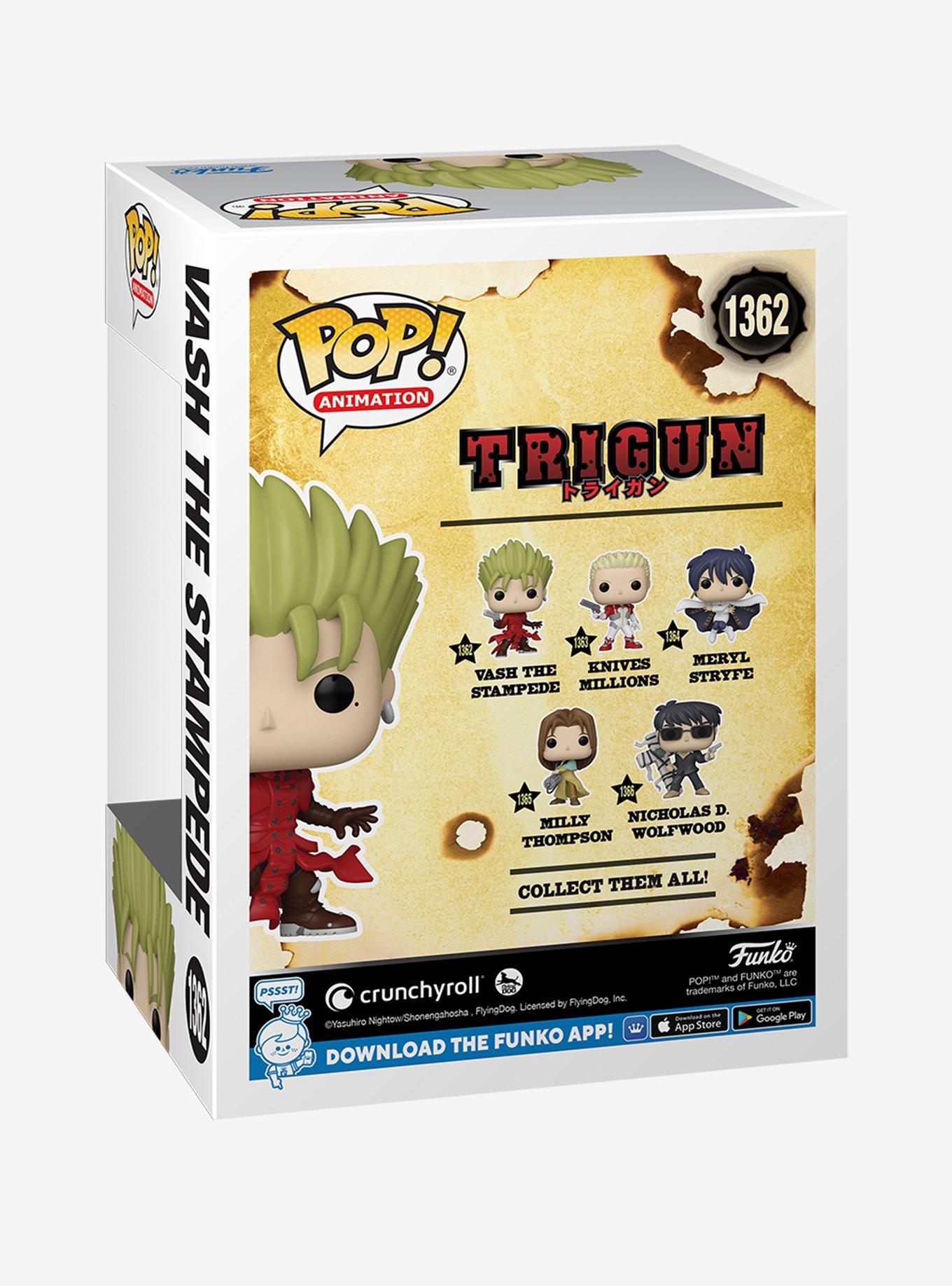 Funko Trigun Pop! Animation Vash The Stampede Vinyl Figure, , alternate