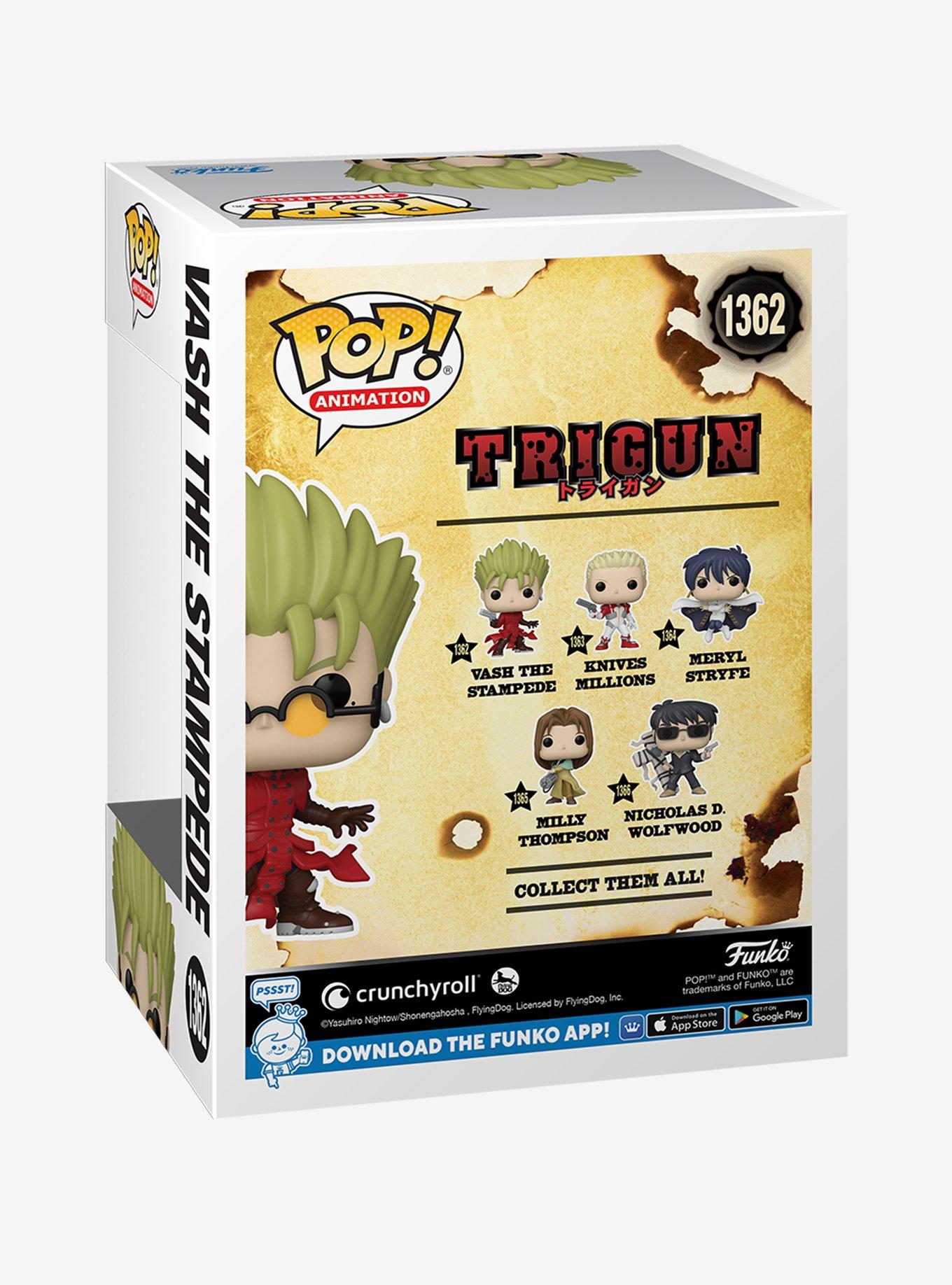 Funko Trigun Pop! Animation Vash The Stampede Vinyl Figure, , alternate