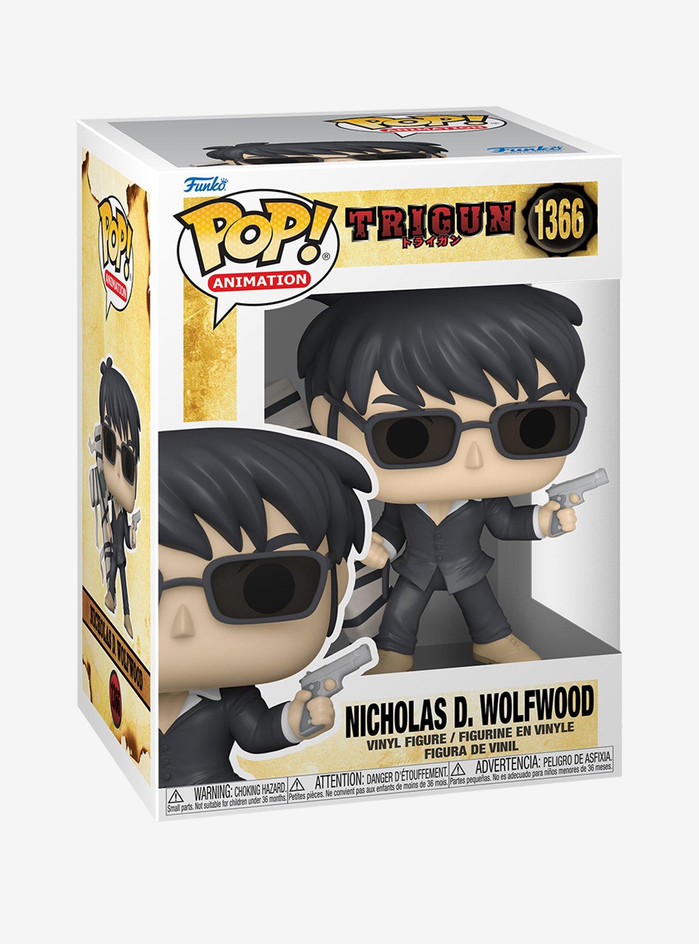 Funko Trigun Pop! Animation Nicholas D. Wolfwood Vinyl Figure, , alternate