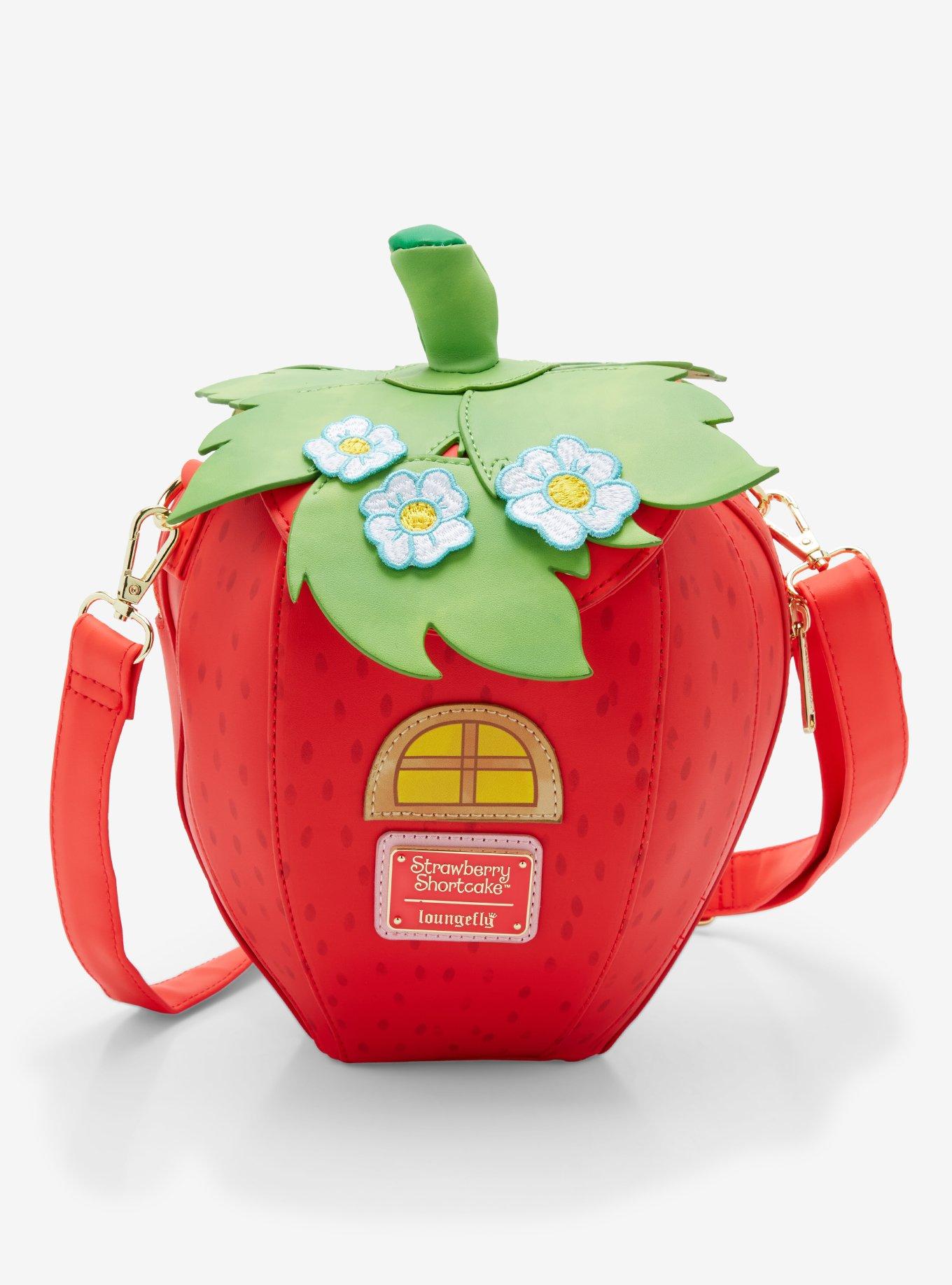 Loungefly Strawberry Shortcake Strawberry House Figural Crossbody Bag, , alternate