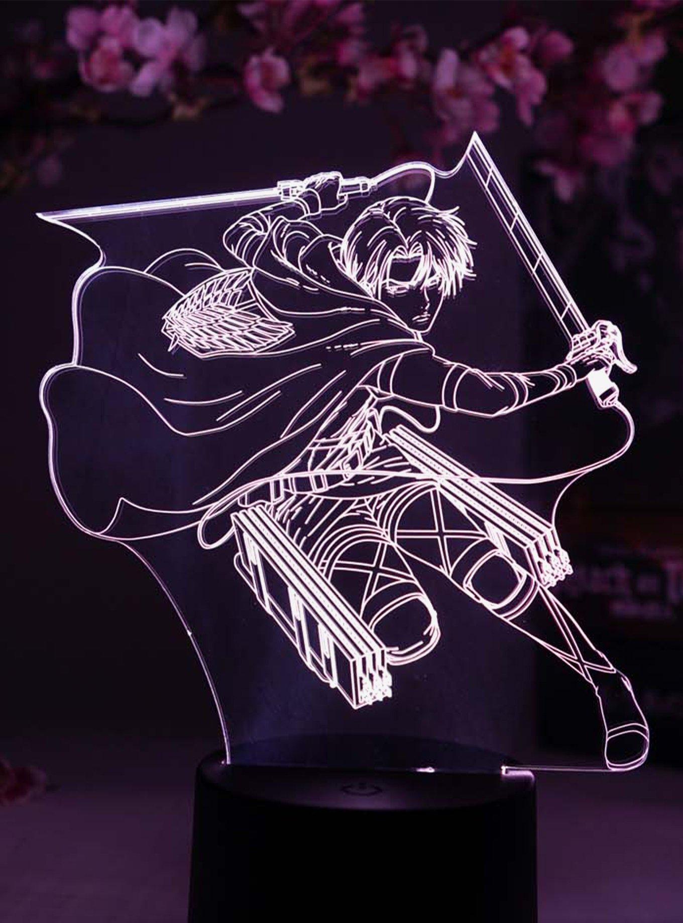 Otaku Lamps Attack on Titan Levi Final Season, , alternate