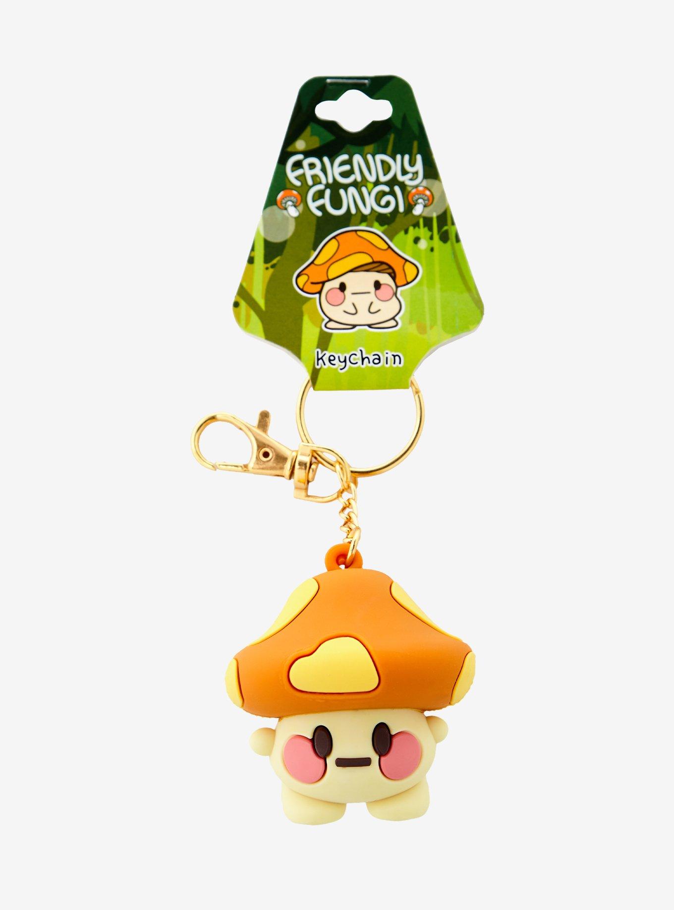 Friendly Fungi 3D Mushroom Keychain - BoxLunch Exclusive, , alternate