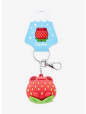 Strawberry Frog 3D Keychain - BoxLunch Exclusive, , hi-res