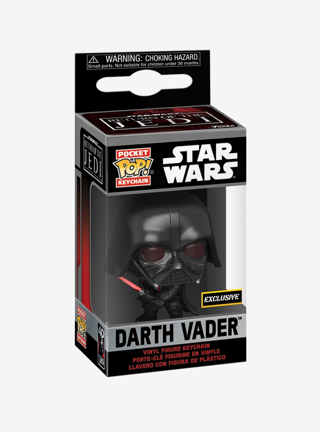 Funko Star Wars: Return Of The Jedi Pocket Pop! Darth Vader Vinyl Figure Key Chain Hot Topic Exclusive, , alternate