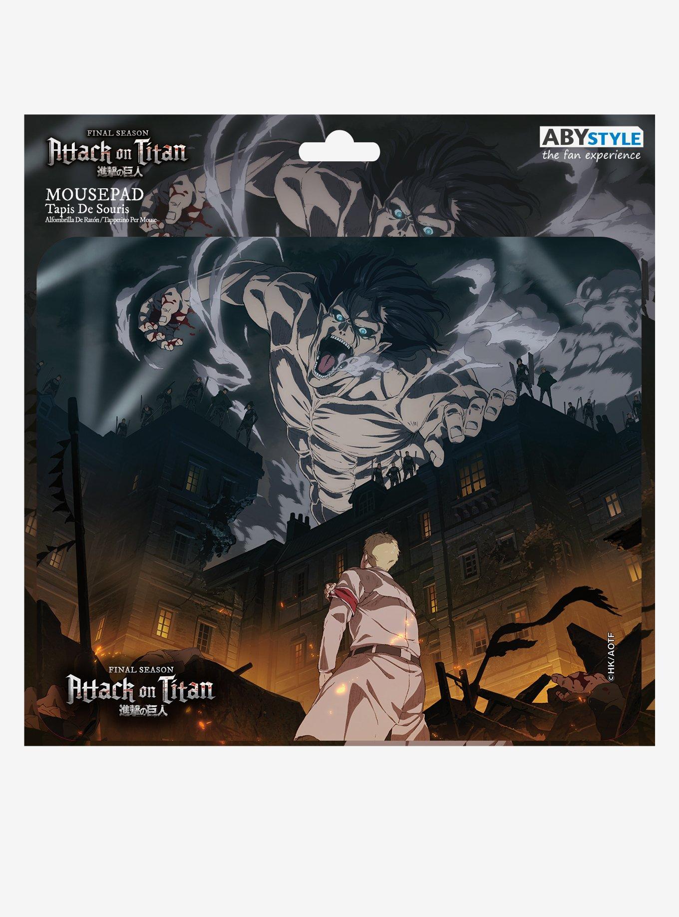 Attack On Titan Key Art Mousepad