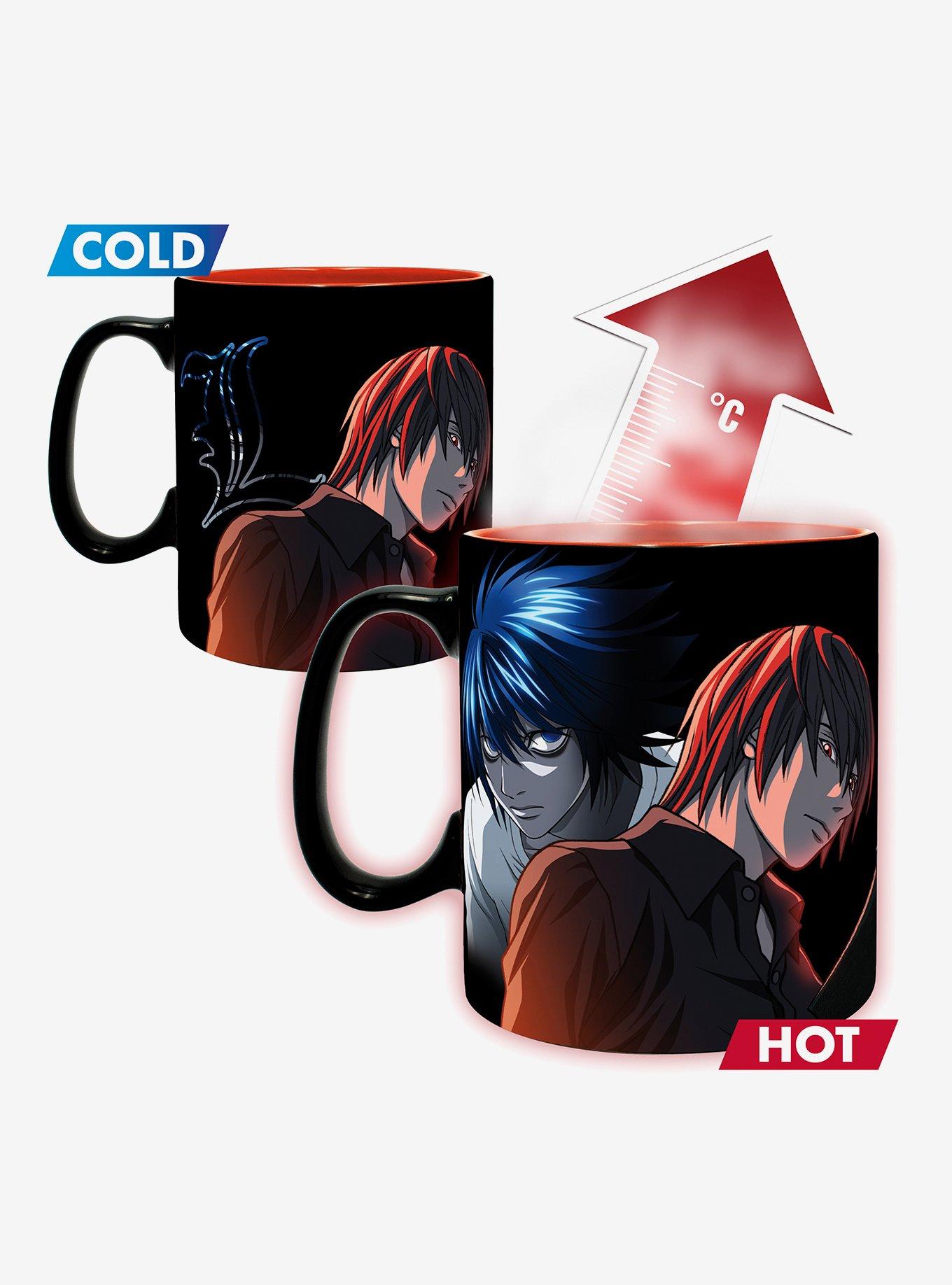 Death Note L Mug, Keychain, and Notebook Set
