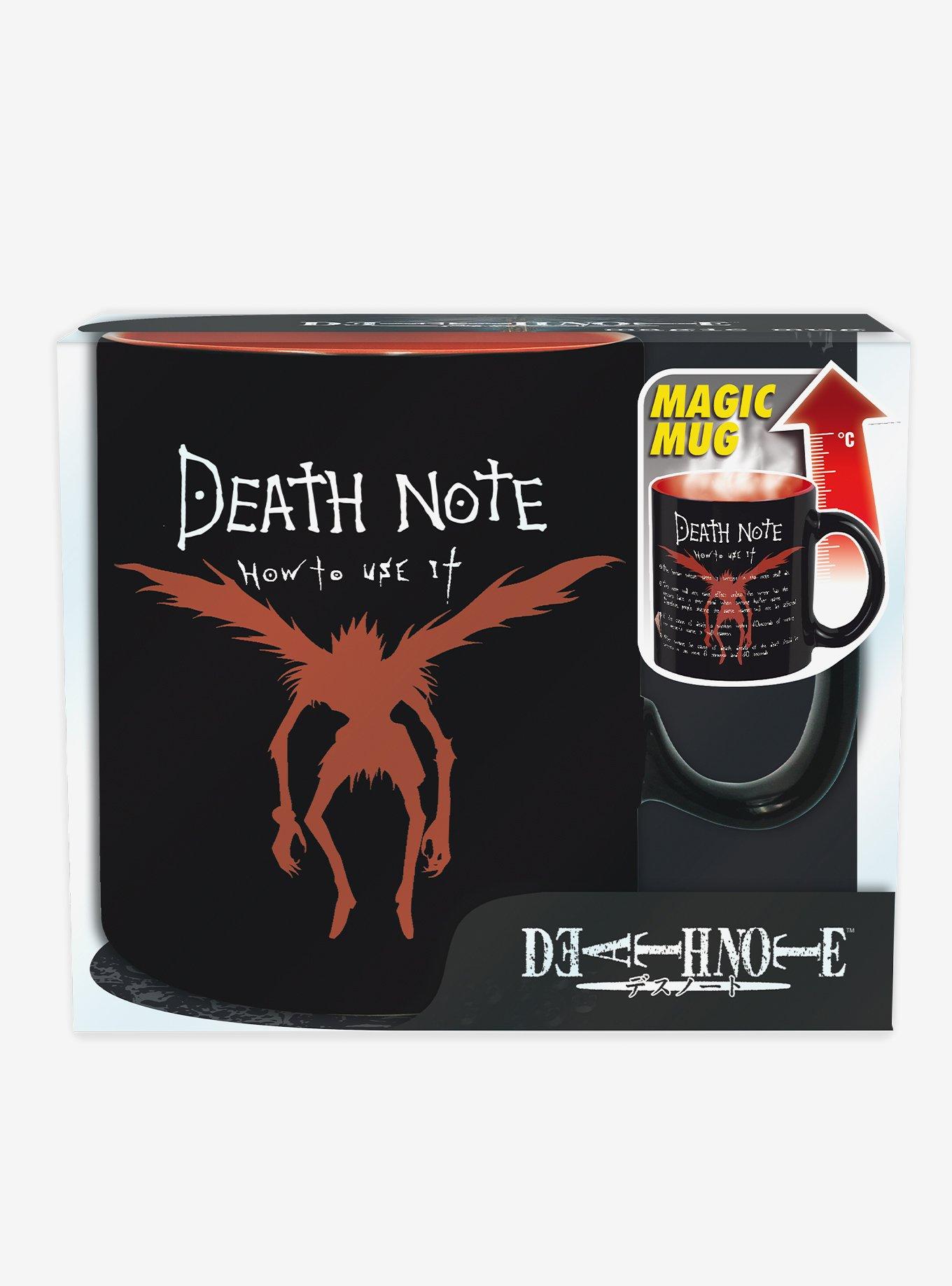 Death Note Heat Change Mug Set