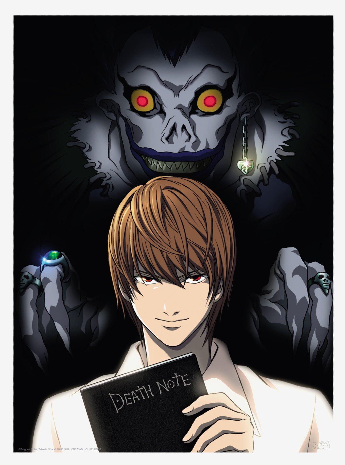 Death Note Light & Death Note Boxed Poster Set, , alternate