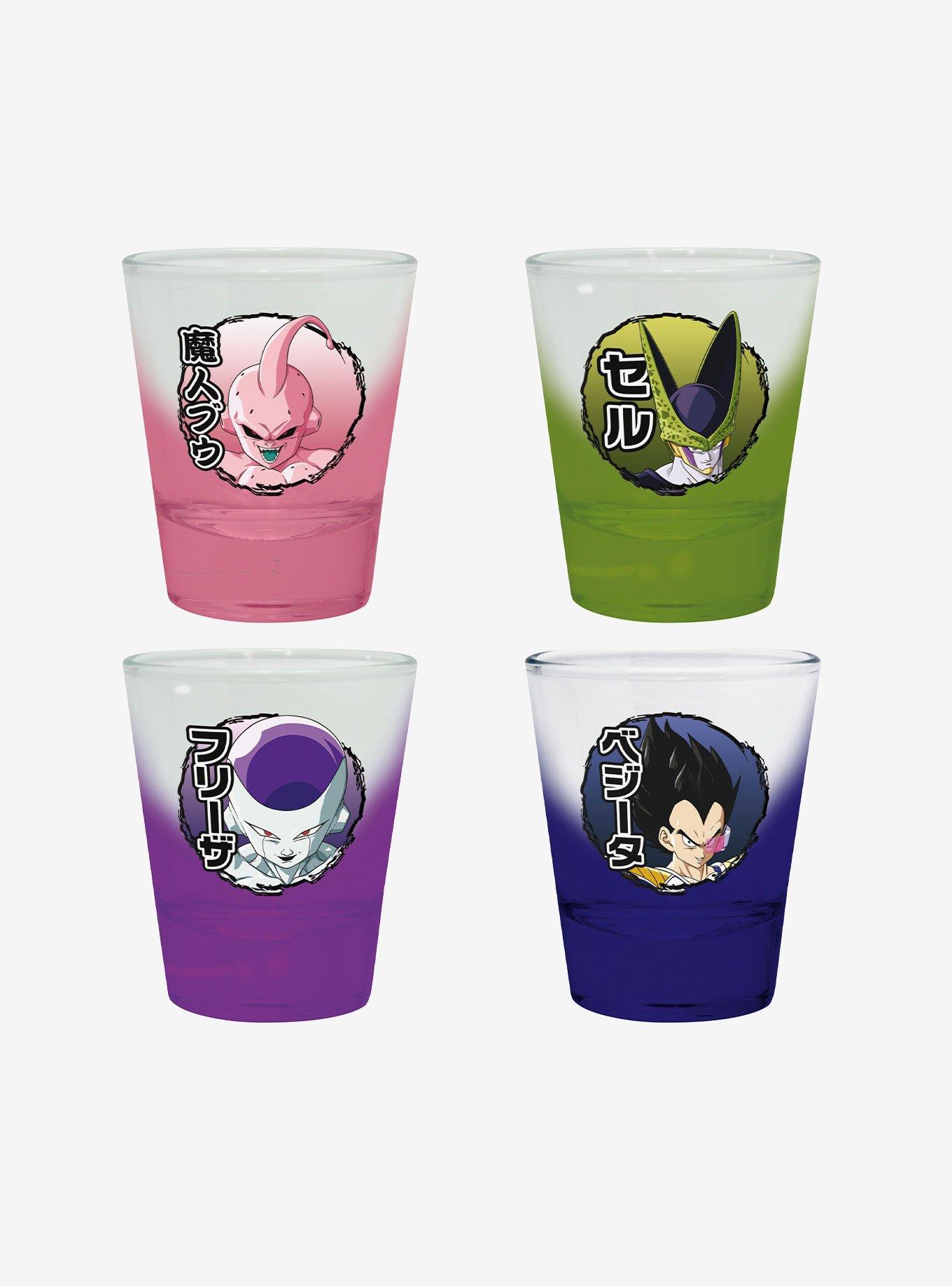 Dragon Ball Z Heroes and Villains Shot Glass Set, , alternate