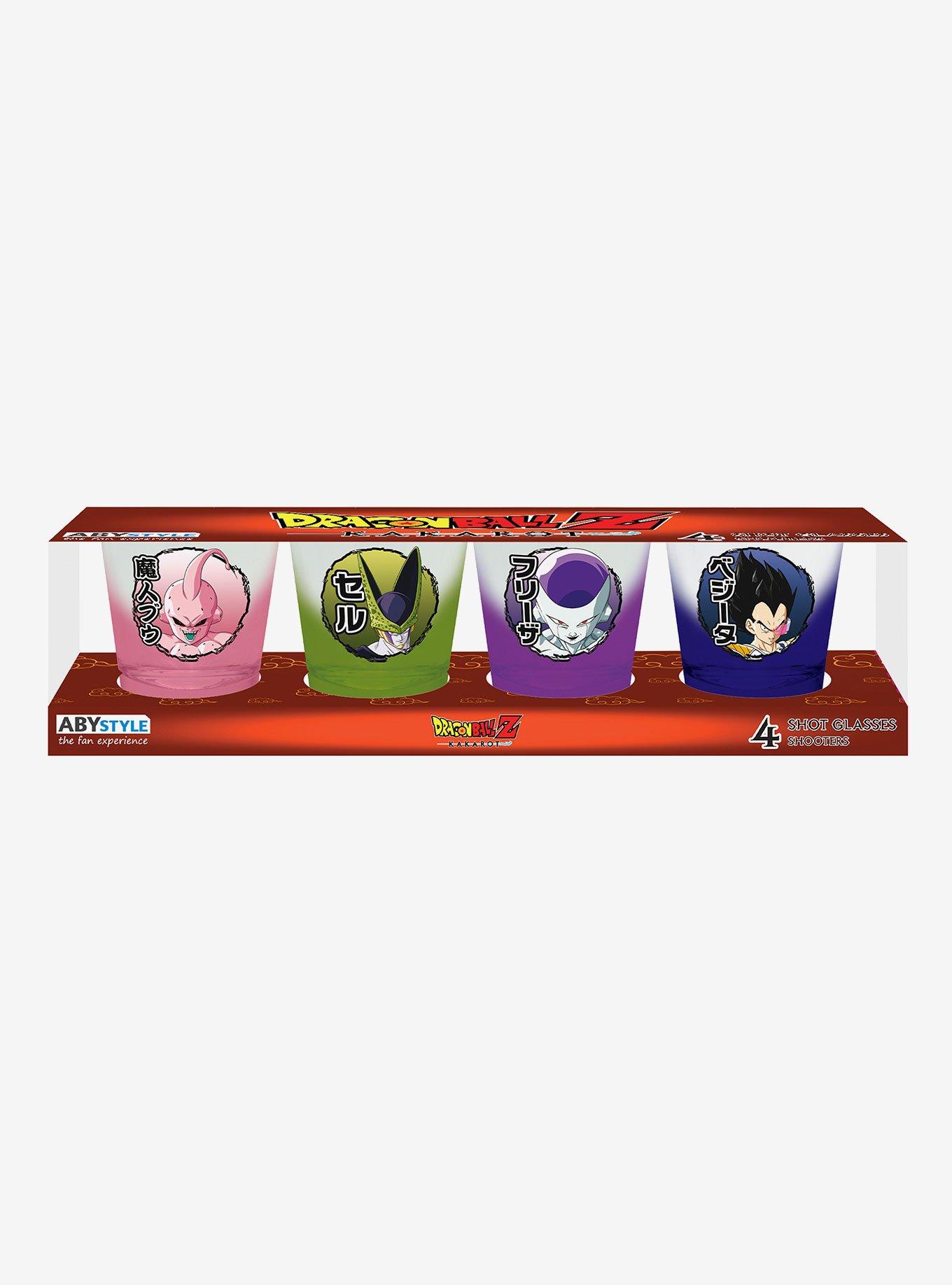 Dragon Ball Z Heroes and Villains Shot Glass Set, , alternate