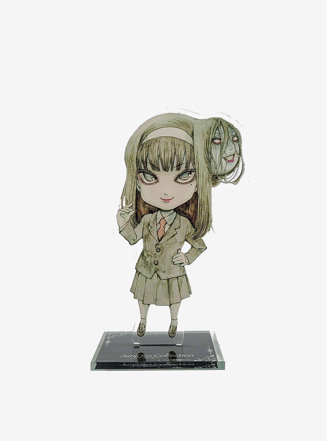 Junji Ito Tomie Tumbler with Straw, Acrylic Figure & Keychain Set, , alternate