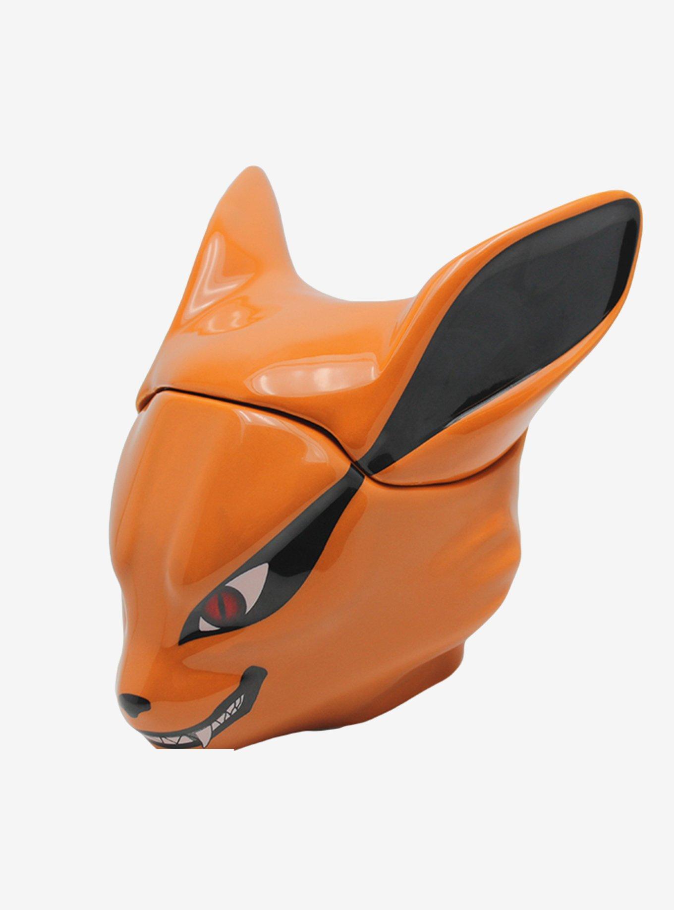 Naruto Shippuden Konoha Glass, Coaster, and Kurama 3D Mug Set, , alternate