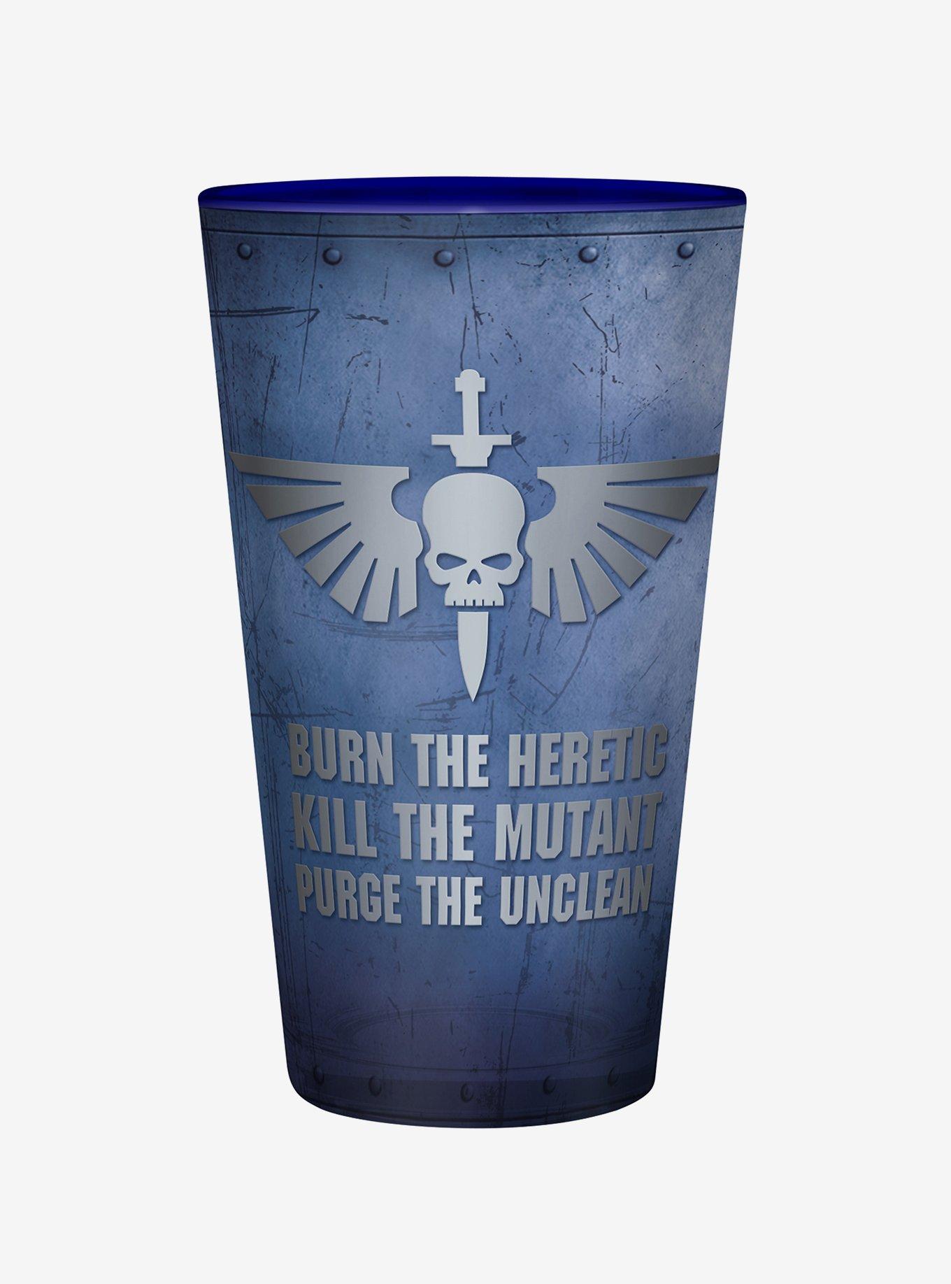 Warhammer 40K Mousepad and Glass Bundle, , alternate