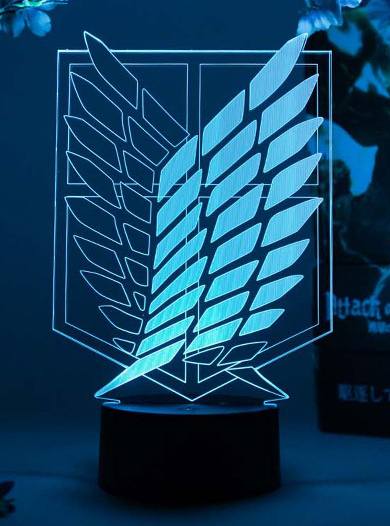 Otaku Lamps Attack on Titan Scout Regiment Symbol, , alternate