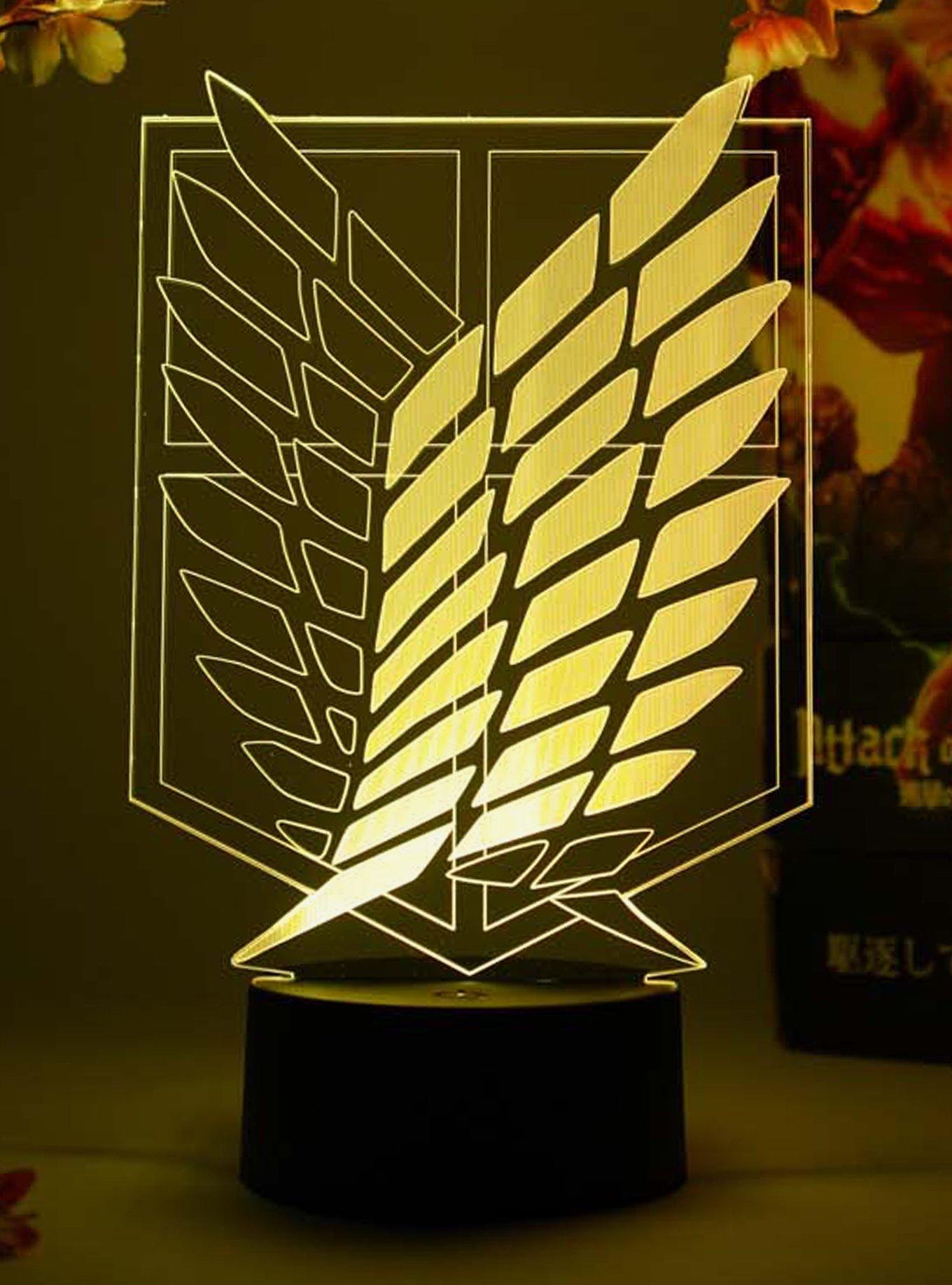 Otaku Lamps Attack on Titan Scout Regiment Symbol, , alternate