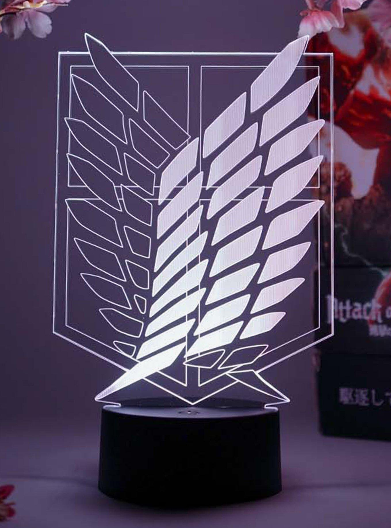 Otaku Lamps Attack on Titan Scout Regiment Symbol, , alternate