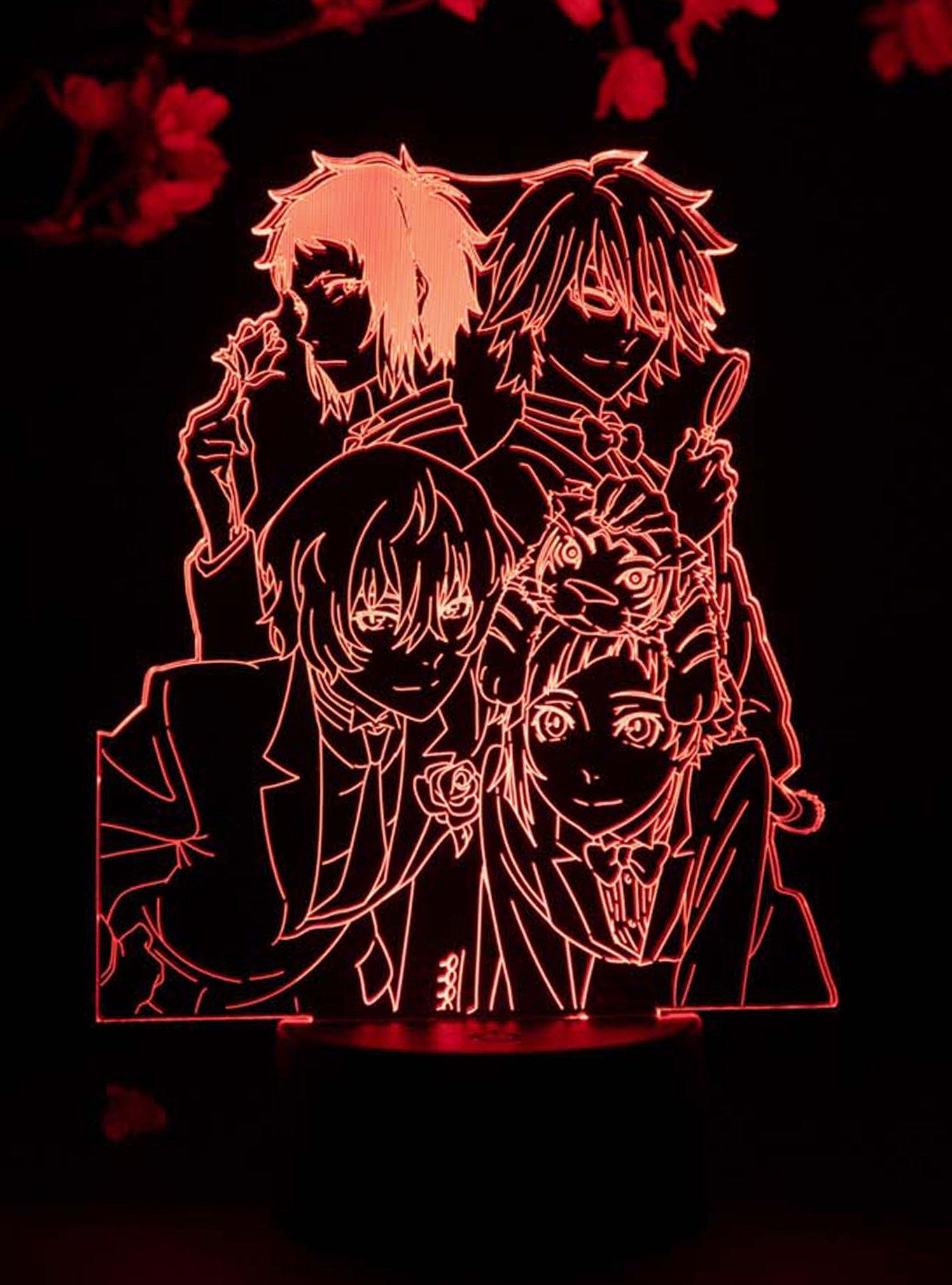 Otaku Lamps Bungo Stray Dogs Armed Detective Agency & Port Mafia, , alternate