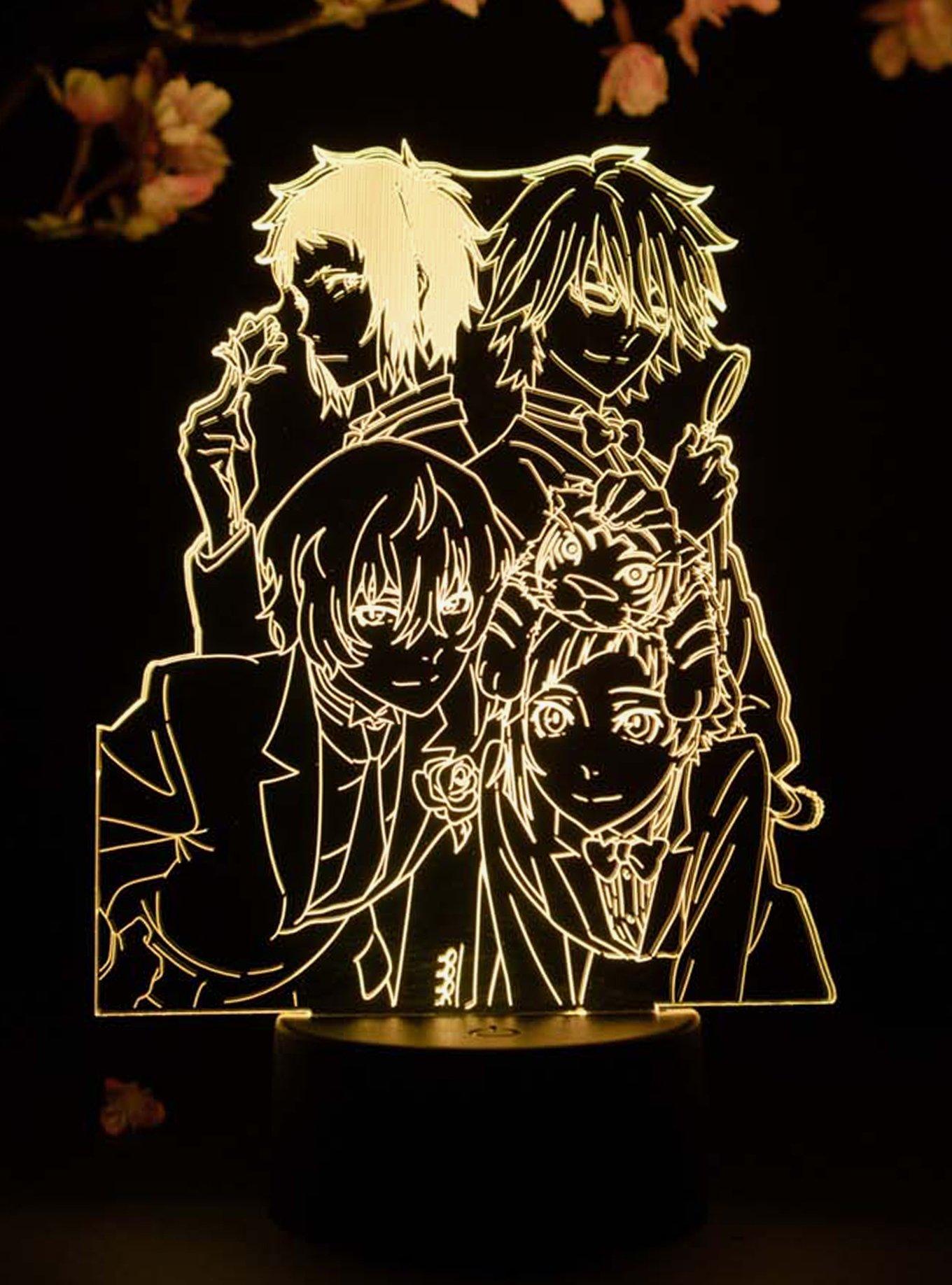 Otaku Lamps Bungo Stray Dogs Armed Detective Agency & Port Mafia, , alternate