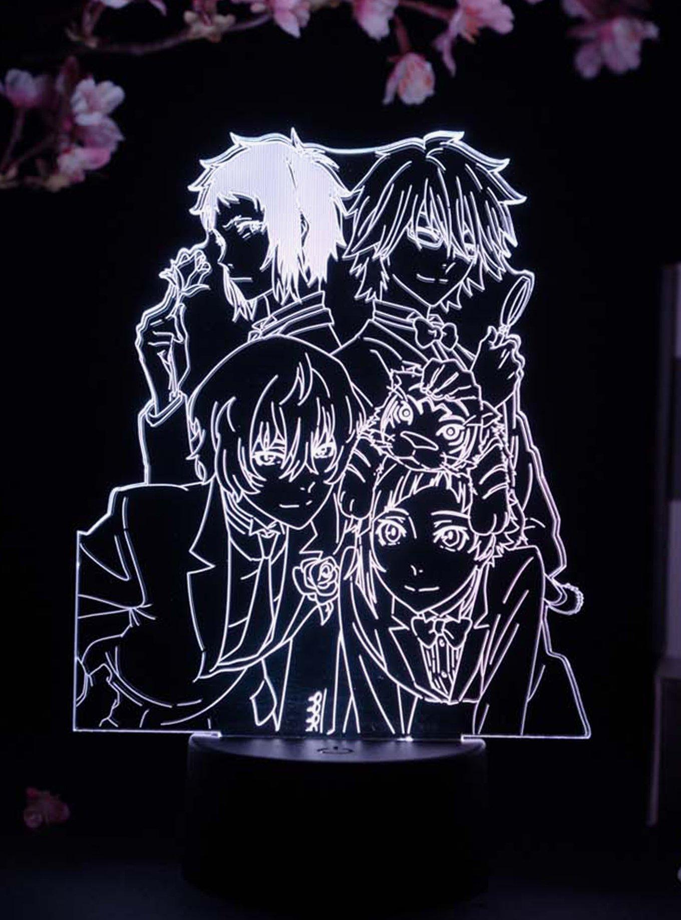 Otaku Lamps Bungo Stray Dogs Armed Detective Agency & Port Mafia, , alternate