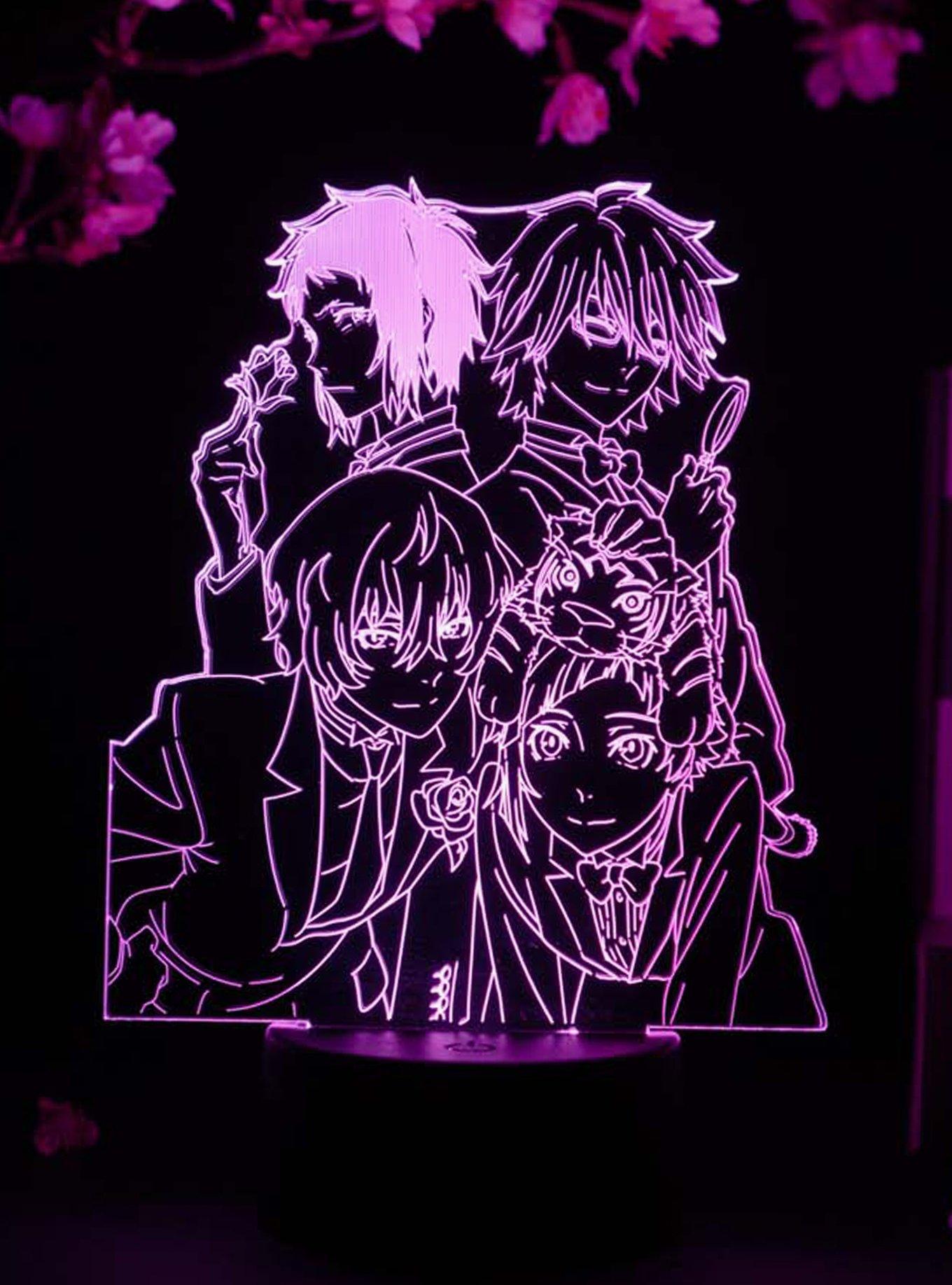 Otaku Lamps Bungo Stray Dogs Armed Detective Agency & Port Mafia, , alternate