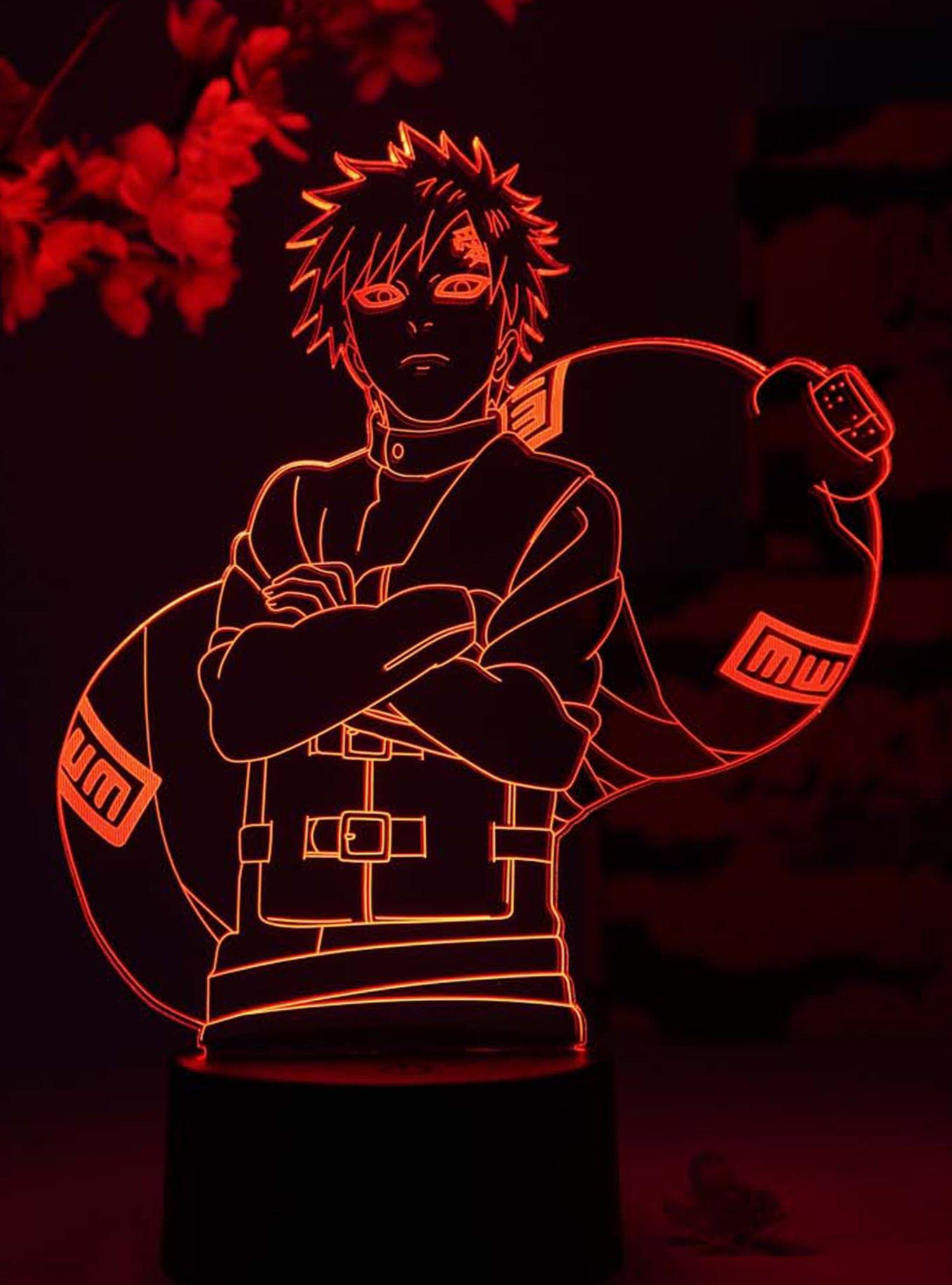 Otaku Lamps Naruto Shippuden Gaara, , alternate