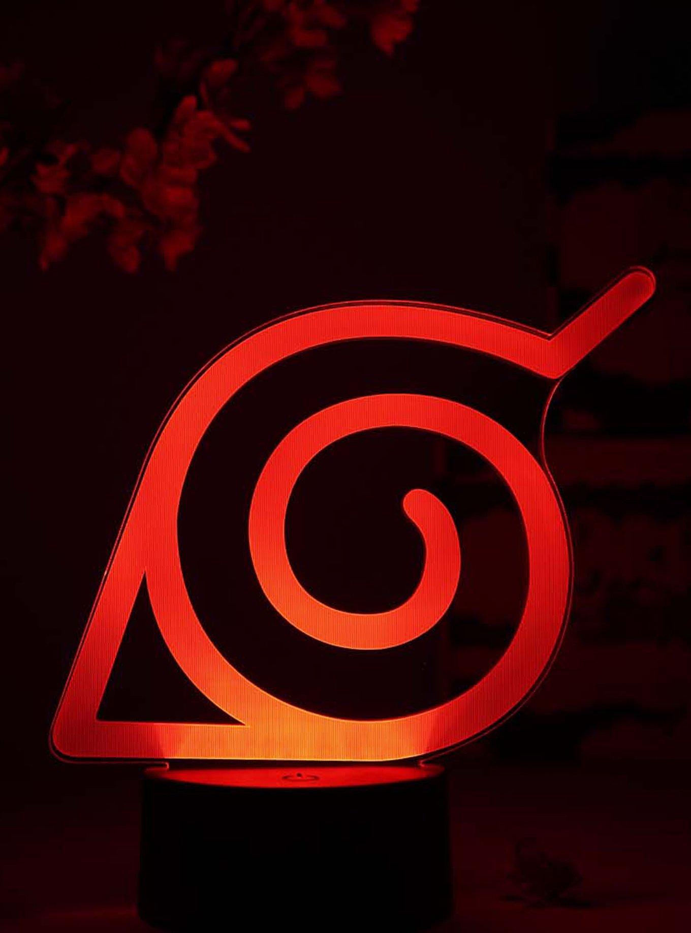 Otaku Lamps Naruto Shippuden Konoha Leaf, , alternate