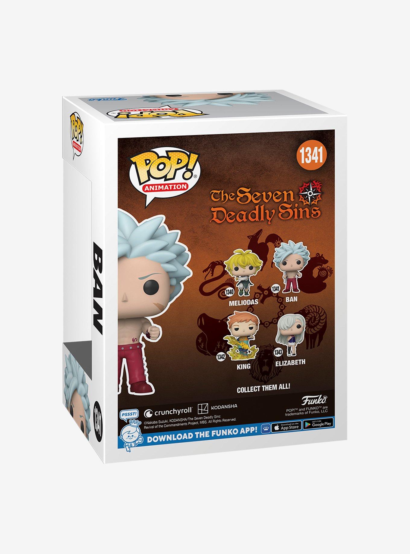 Funko Pop! Animation The Seven Deadly Sins Ban Vinyl Figure, , alternate