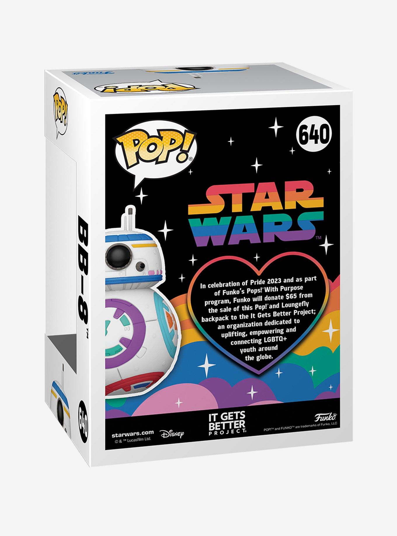 Funko Pop! Star Wars BB-8 (Pride Edition) Vinyl Figure, , alternate