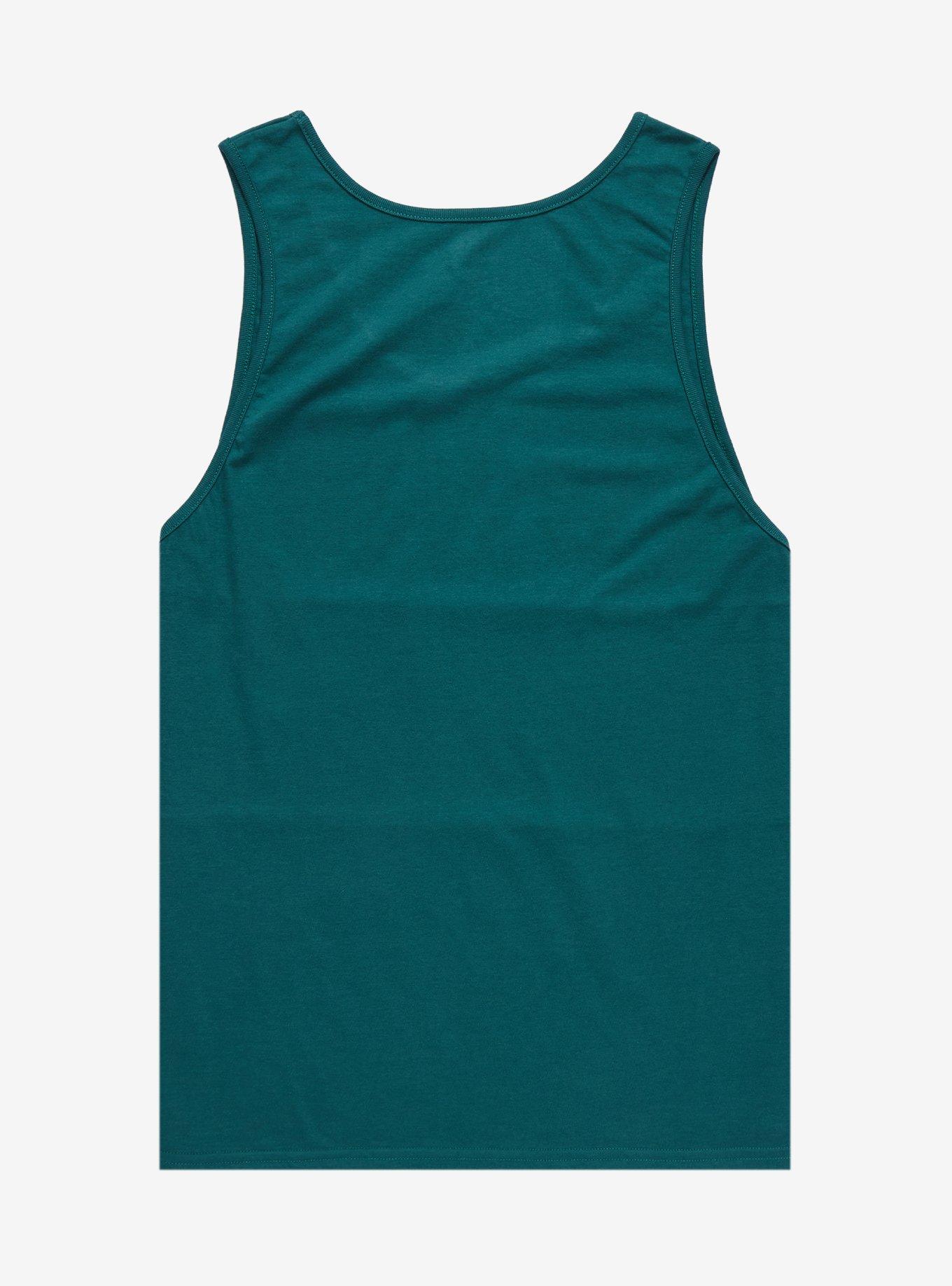 Attack on Titan Scout Regiment Panel Tank Top - BoxLunch Exclusive, DARK GREEN, alternate