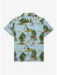 OppoSuits Pokémon Forest Allover Print Woven Button-Up - BoxLunch Exclusive, LIGHT BLUE, alternate