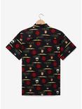 Jujutsu Kaisen Chibi Characters Allover Print Woven Button-Up - BoxLunch Exclusive, BLACK, alternate