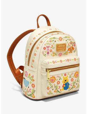 Plus Size Loungefly Disney Winnie the Pooh Folkart Mini Backpack , , hi-res