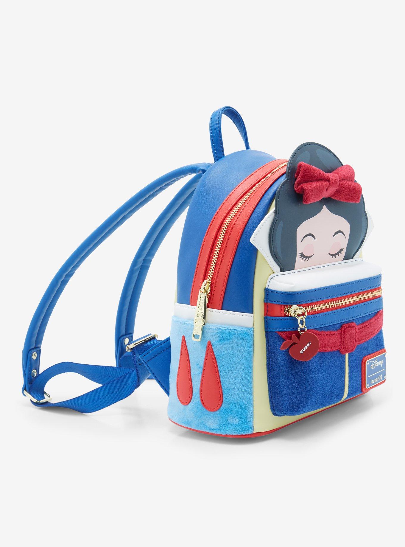 Loungefly Disney Snow White and the Seven Dwarfs Snow White Figural Mini Backpack - BoxLunch Exclusive, , alternate