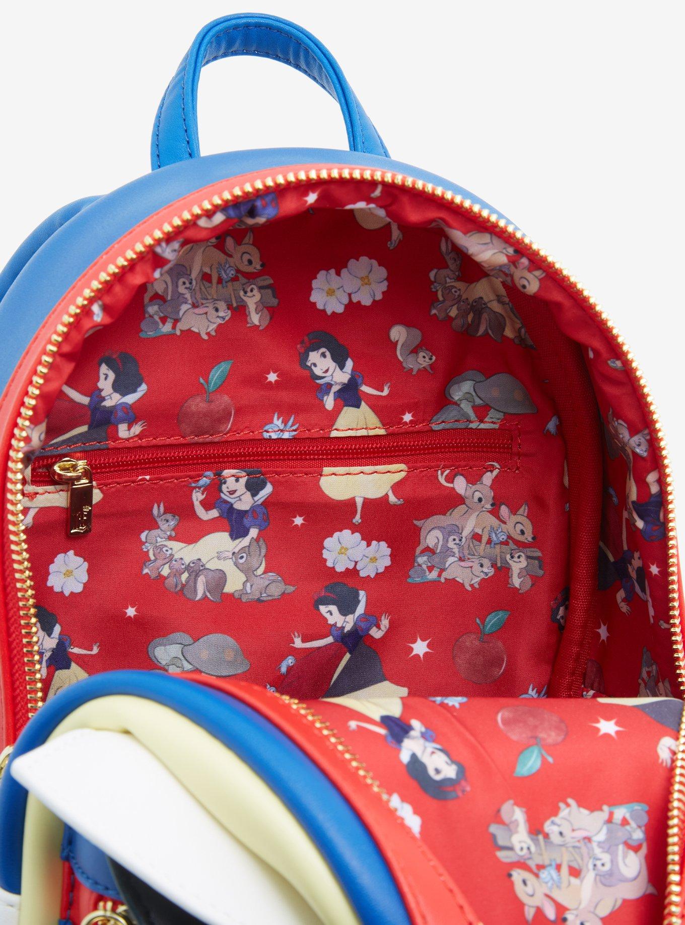 Loungefly Disney Snow White and the Seven Dwarfs Snow White Figural Mini Backpack - BoxLunch Exclusive, , alternate