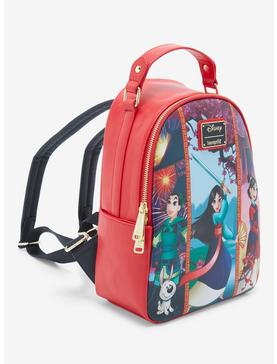 Plus Size Loungefly Disney Mulan Outfits Mini Backpack - BoxLunch Exclusive, , hi-res