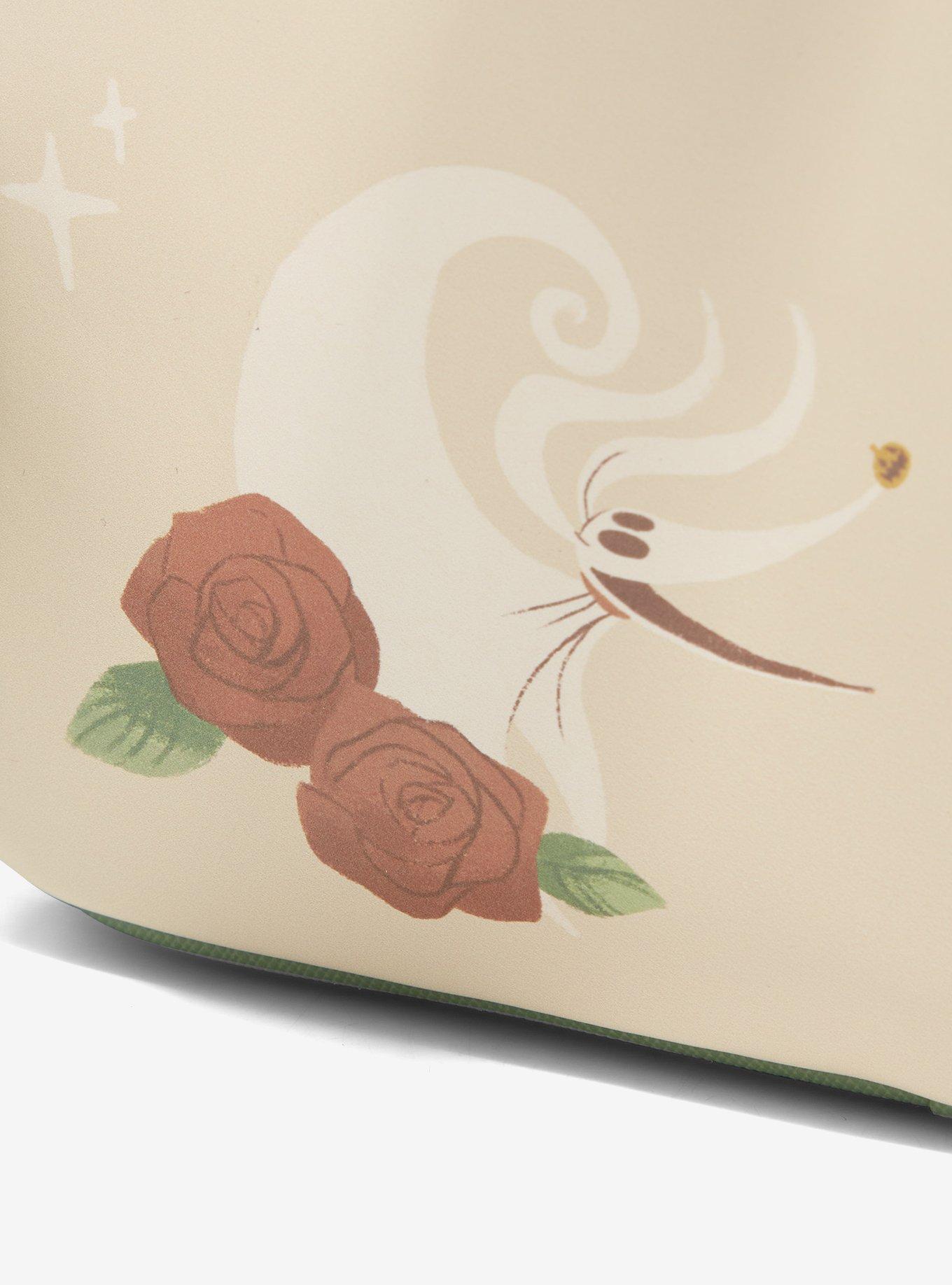 Loungefly The Nightmare Before Christmas Floral Sally and Jack Coffin Mini Backpack - BoxLunch Exclusive, , alternate