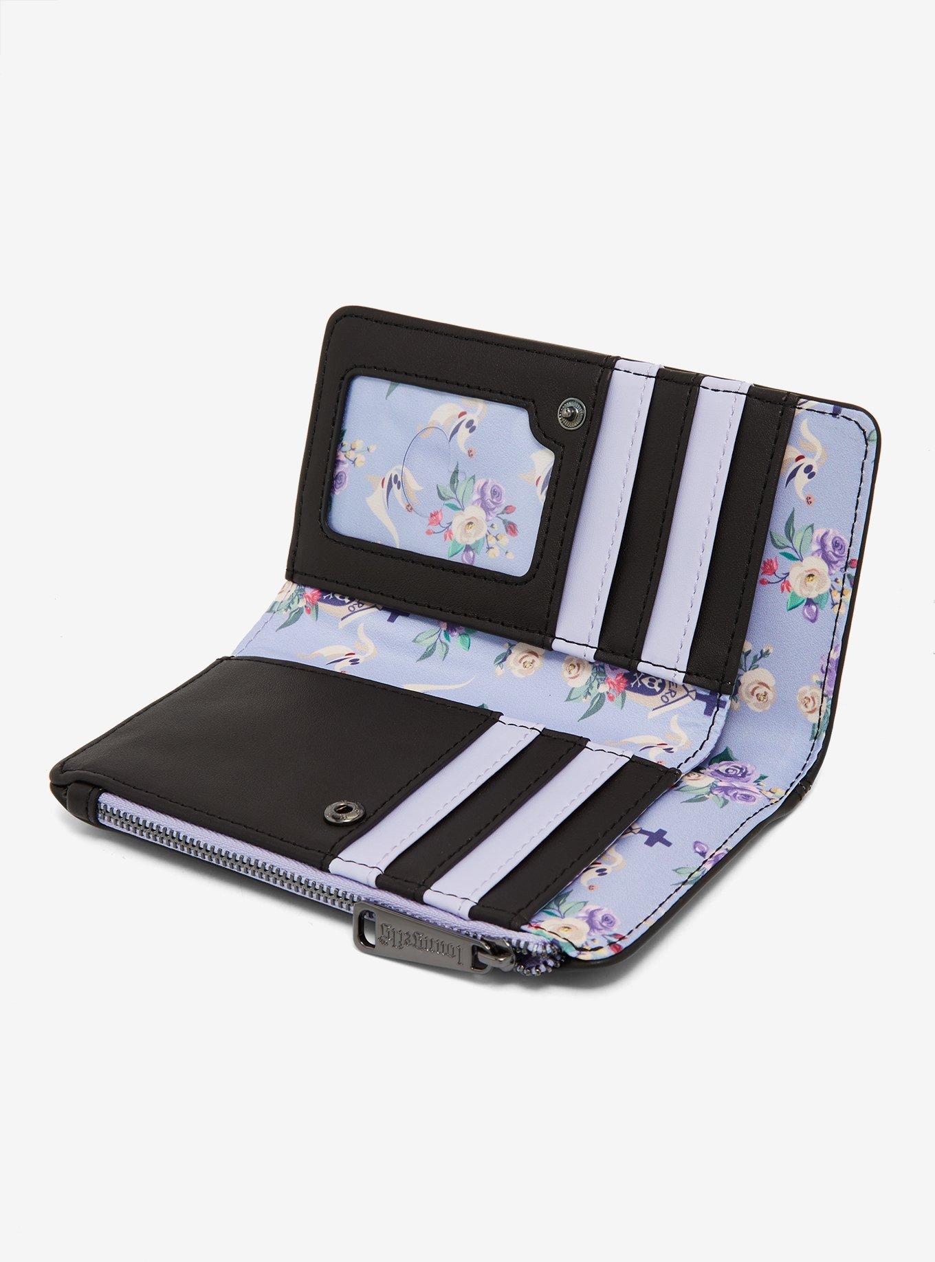 Loungefly Disney The Nightmare Before Christmas Floral Zero Wallet - BoxLunch Exclusive, , alternate