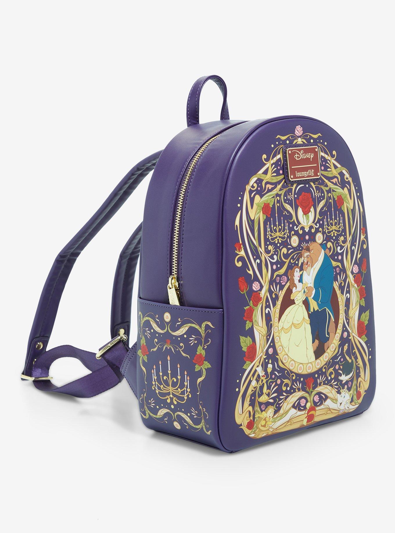 Loungefly Disney Beauty and the Beast Ballroom Dancing Mini Backpack -  BoxLunch Exclusive