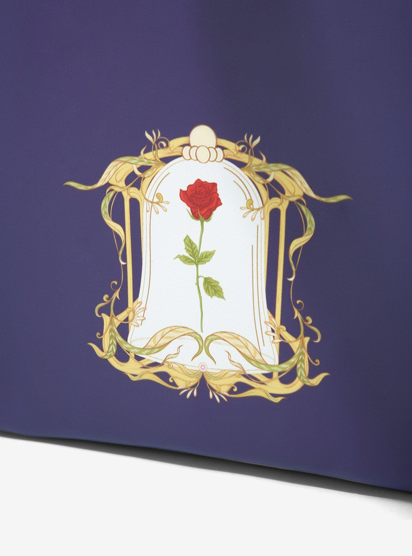 Loungefly Disney Beauty and the Beast Belle & Beast Ornate Mini Backpack - BoxLunch Exclusive, , alternate