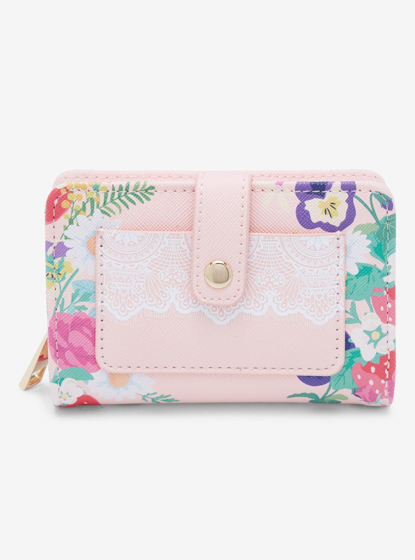 Sanrio Hello Kitty Floral Cardholder - BoxLunch Exclusive, , alternate
