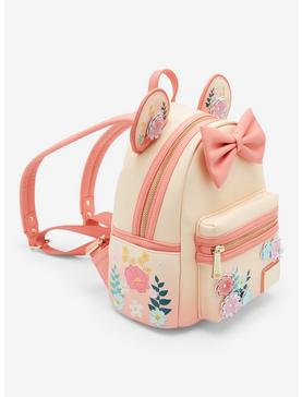 Loungefly Disney Minnie Mouse Floral Ears Mini Backpack - BoxLunch Exclusive, , hi-res