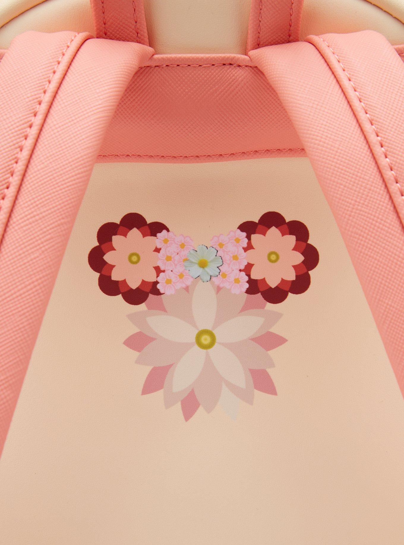 Loungefly Disney Minnie Mouse Floral Ears Mini Backpack - BoxLunch Exclusive, , alternate