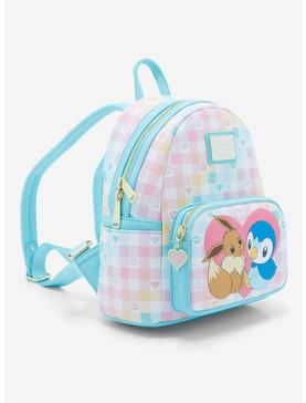 Loungefly Pokémon Eevee and Piplup Besties Mini Backpack - BoxLunch Exclusive, , hi-res
