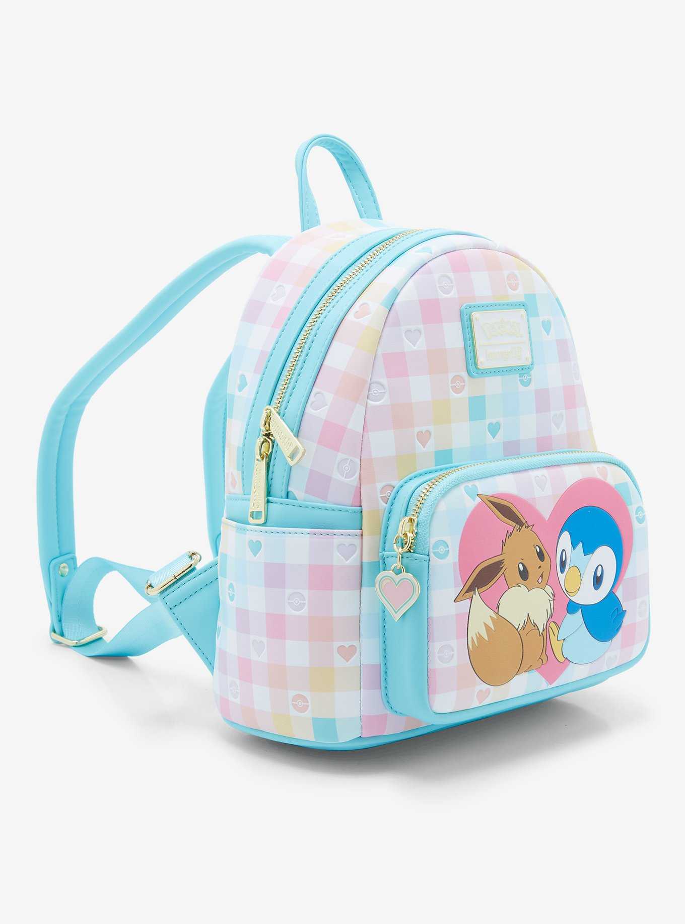 Loungefly Pokémon Eevee and Piplup Besties Mini Backpack - BoxLunch Exclusive, , hi-res