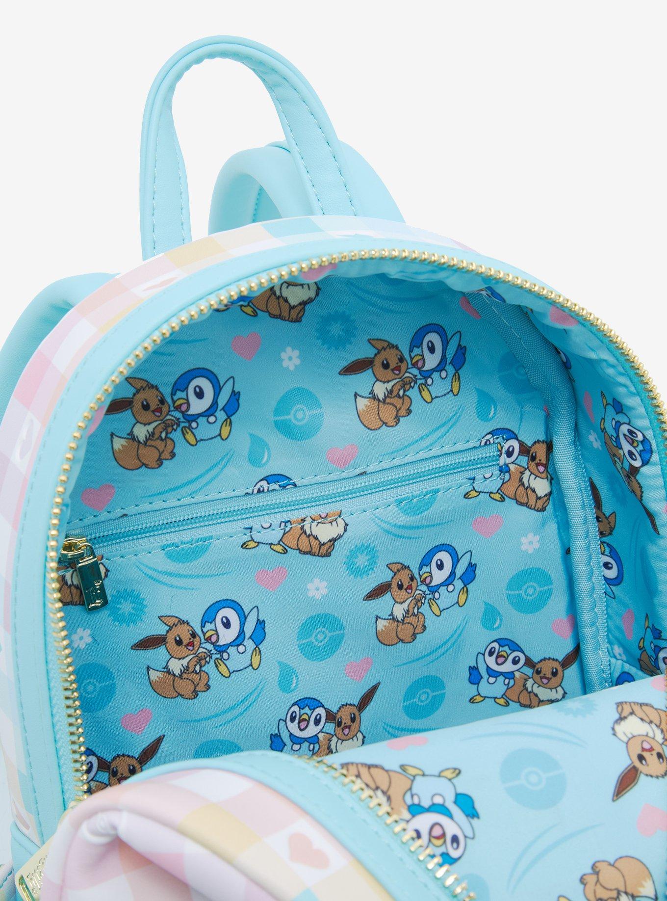 Loungefly Pokémon Eevee and Piplup Besties Mini Backpack - BoxLunch Exclusive, , alternate